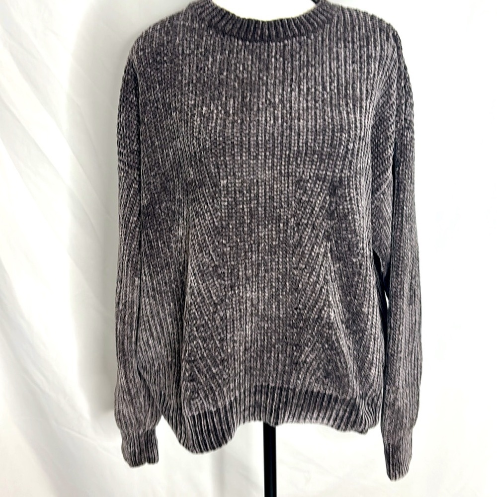 Ted Baker Innia Chenille Woven Super Soft Relaxed Sweater Grey - Picture 2 of 6